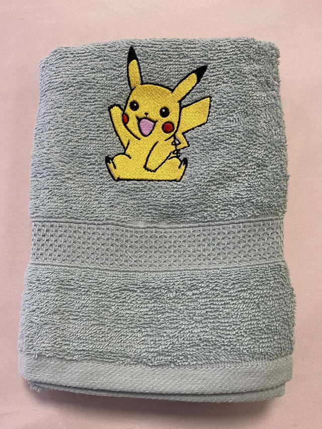 Serviette de toilette brodée 