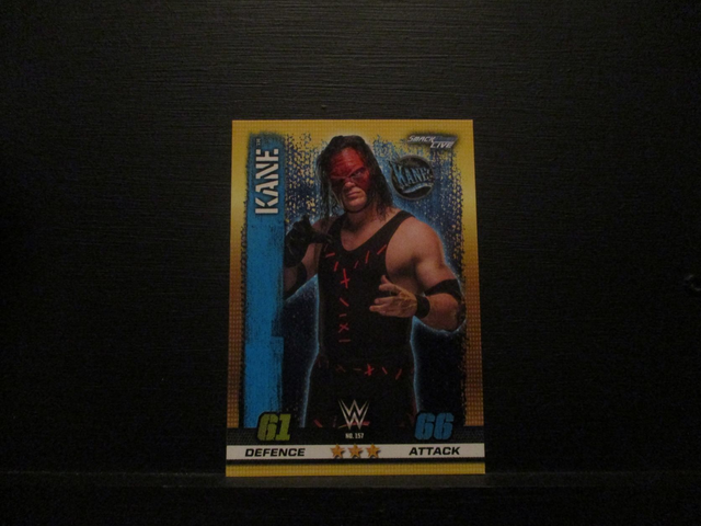 Kane - Smackdown Live Slam Attax 10th Edition Original Trading Card #157