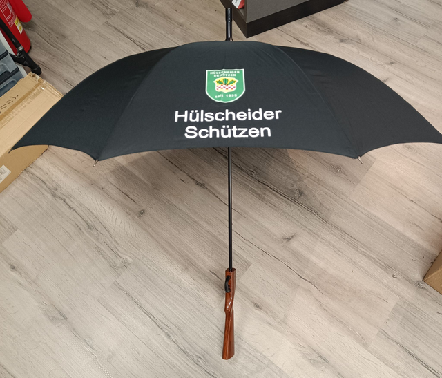 HSV Schirm mit Gewehrgriff