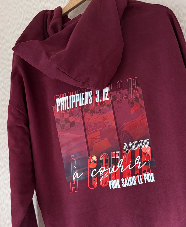 PRÉCOMMANDE : Sweat - Course &amp; Foi