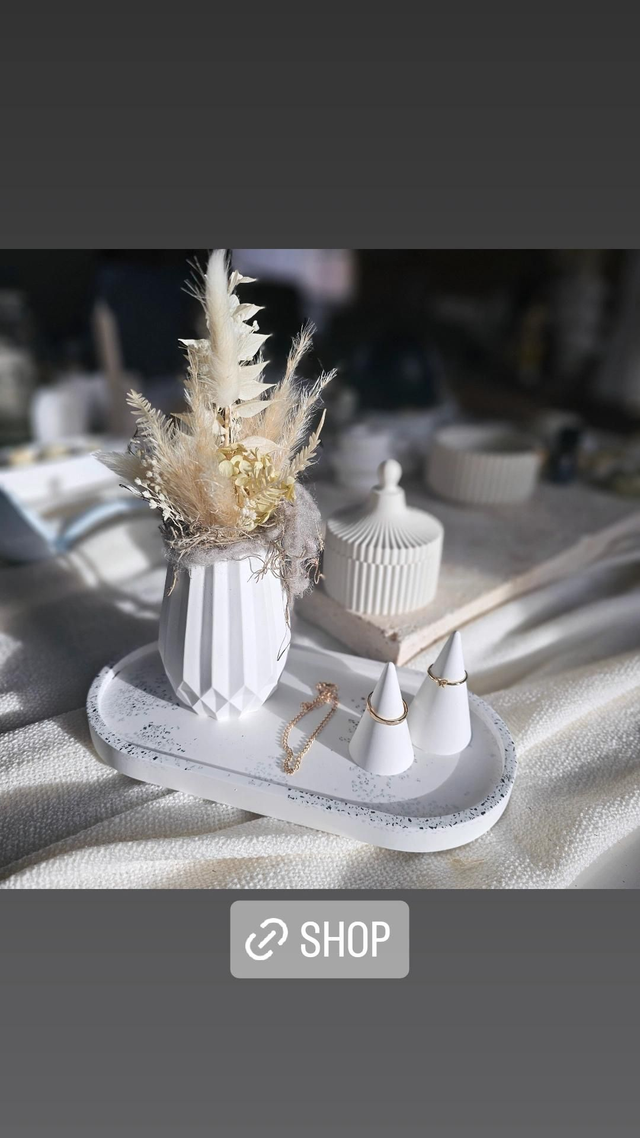 Vase für Trockenblumen 