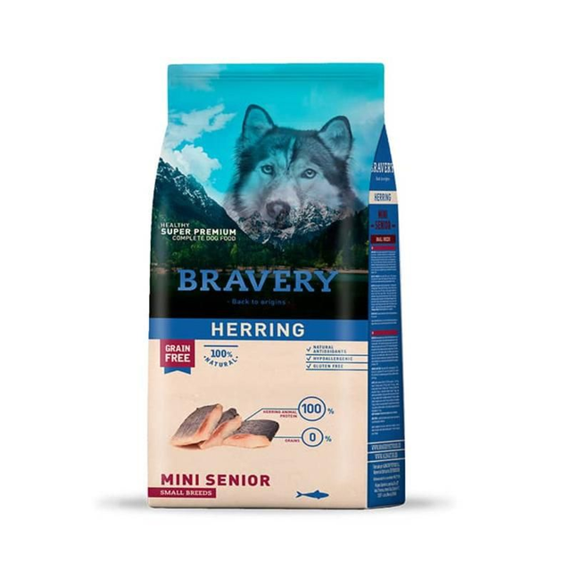 Bravery Herring Senior Small Breeds 2KG