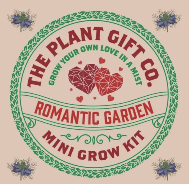 Romantic garden seed kit