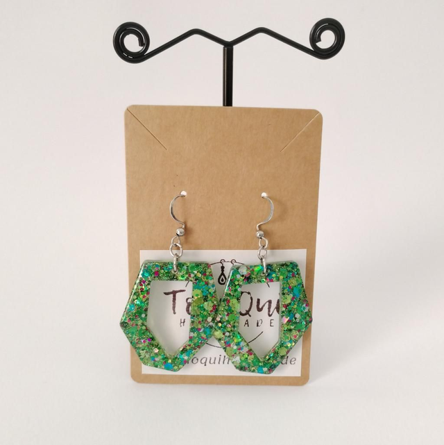 Pendientes Brilli Geometricos