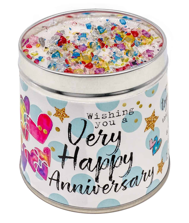 Happy Anniversary Candle 
