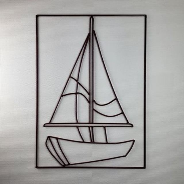 "Plein Vent" 85x60cm