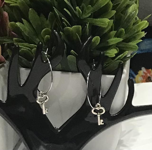 Silver Dangling Earrings- SDE27