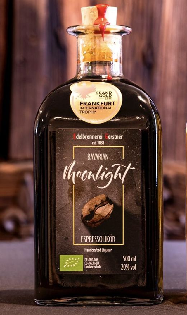 Bavarian Moonlight Bio Espressolikör 20% vol 0,5l