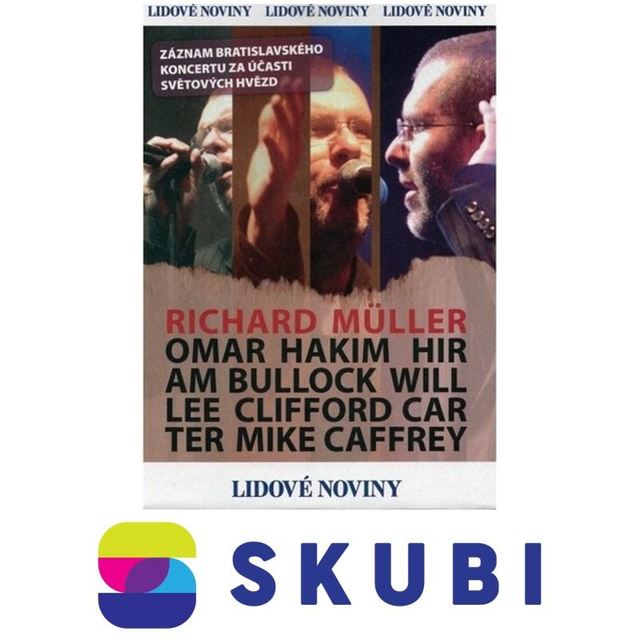 DVD RICHARD MÜLLER - BRATISLAVSKÝ KONCERT