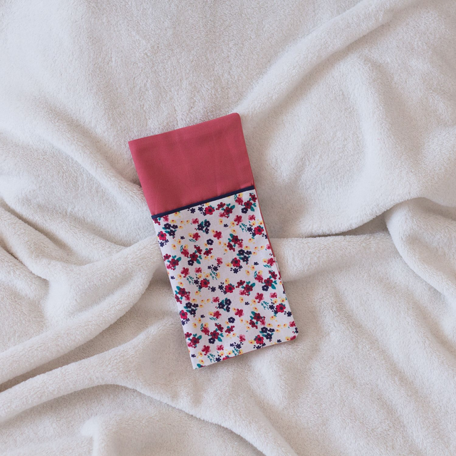 Protège Livret de Famille Corail / Coquelicot