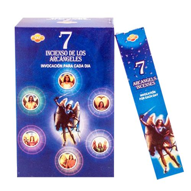 Caja GRANDE  12 uni. Incienso Sac Incienso de los Arcangeles