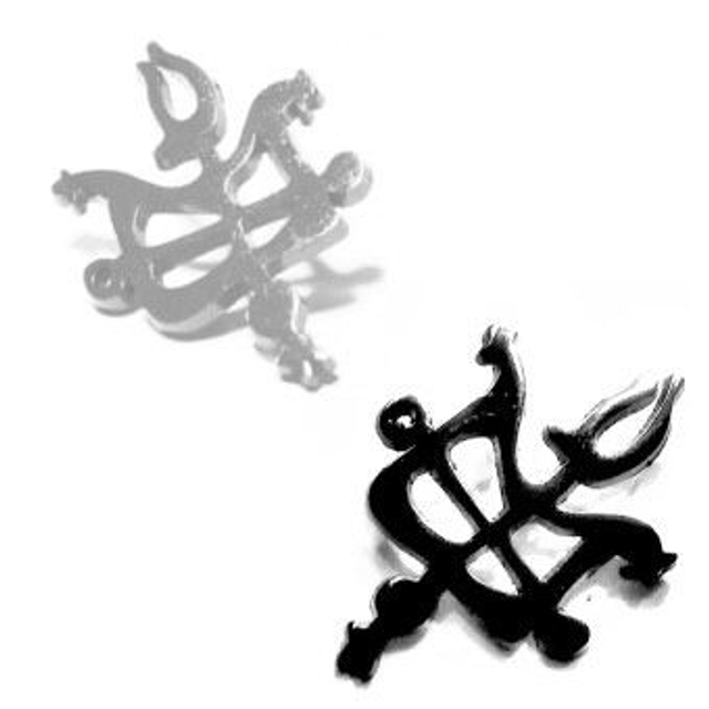 Metalpin Harfe (cut out)