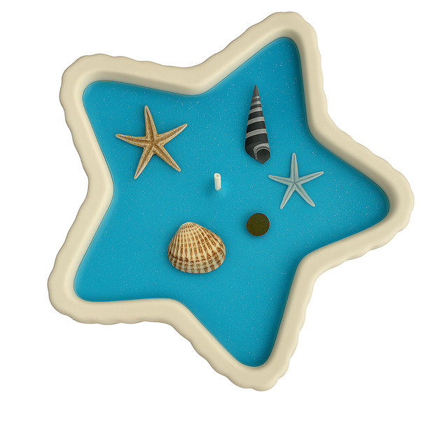 Starfish Flash Bathroom Scented Candle  