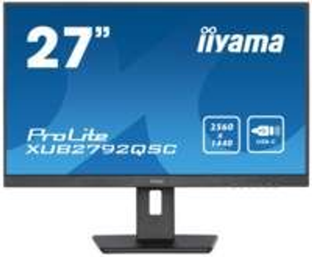iiyama ProLite 27inch 2560x1440 Wide Quad HD LED Zwart