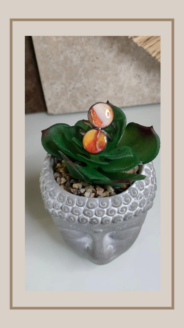 Bague sunset pop  taille 8 a 9