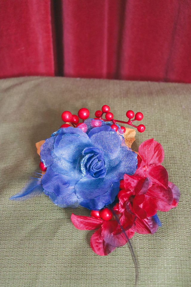 Hair flowers • S • Carnival in october