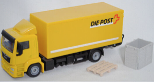 MAN LKW Die Post Siku 1:50