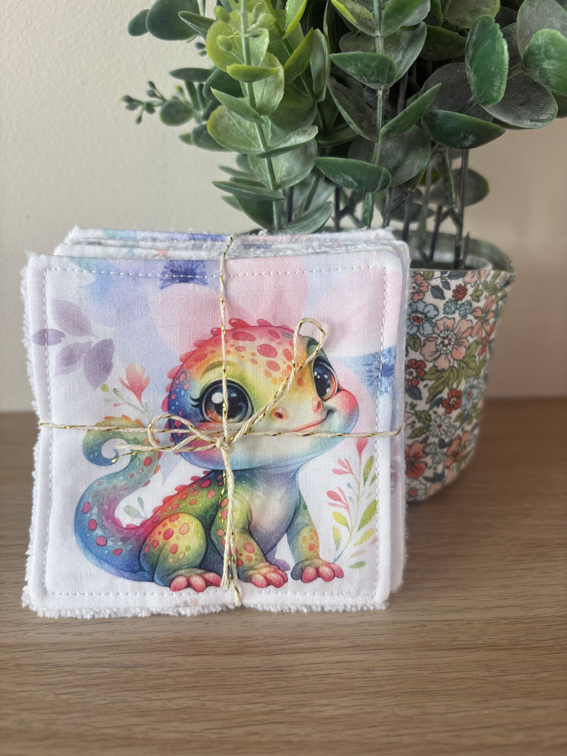 Lingettes Geko - lot de 5