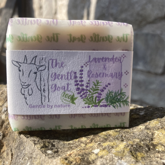 Lavender and Rosemary Goats’ milk soap