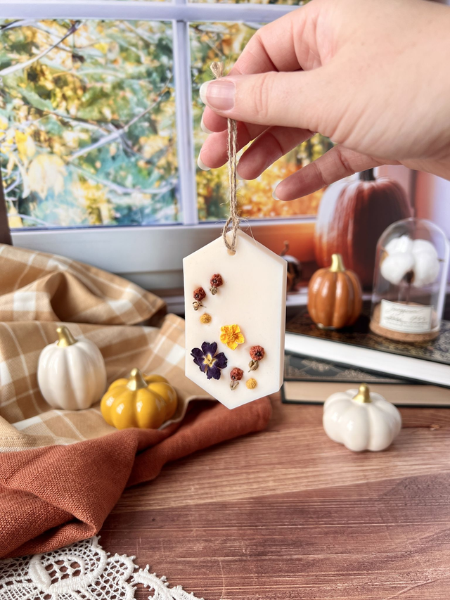 🍁 Suspension parfumée Brume matinale - 2 en 1