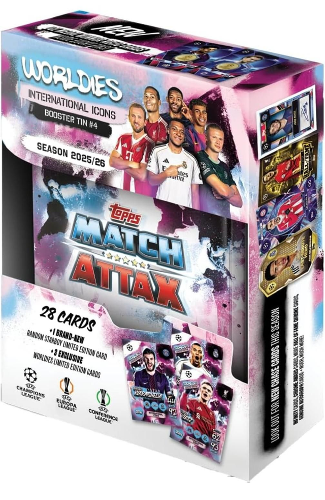 Worldies Booster Tin