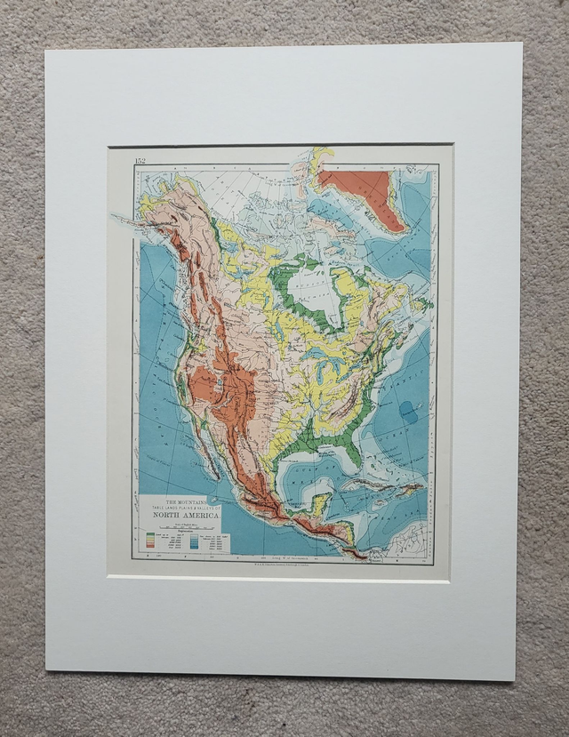North America - Mountains, Plains, etc