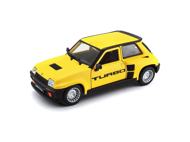 renault 5 turbo jaune burago 21088Y 1/24