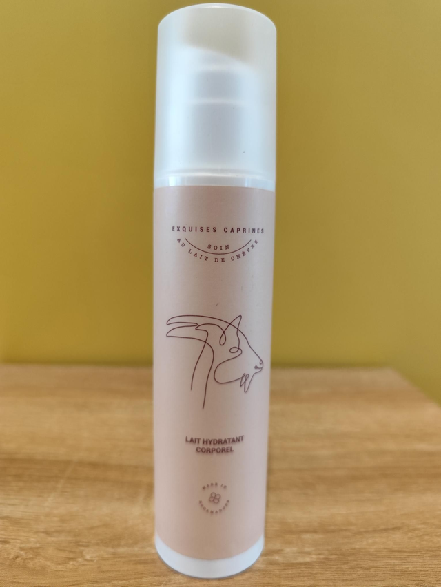 Crème corporelle au lait de chèvre