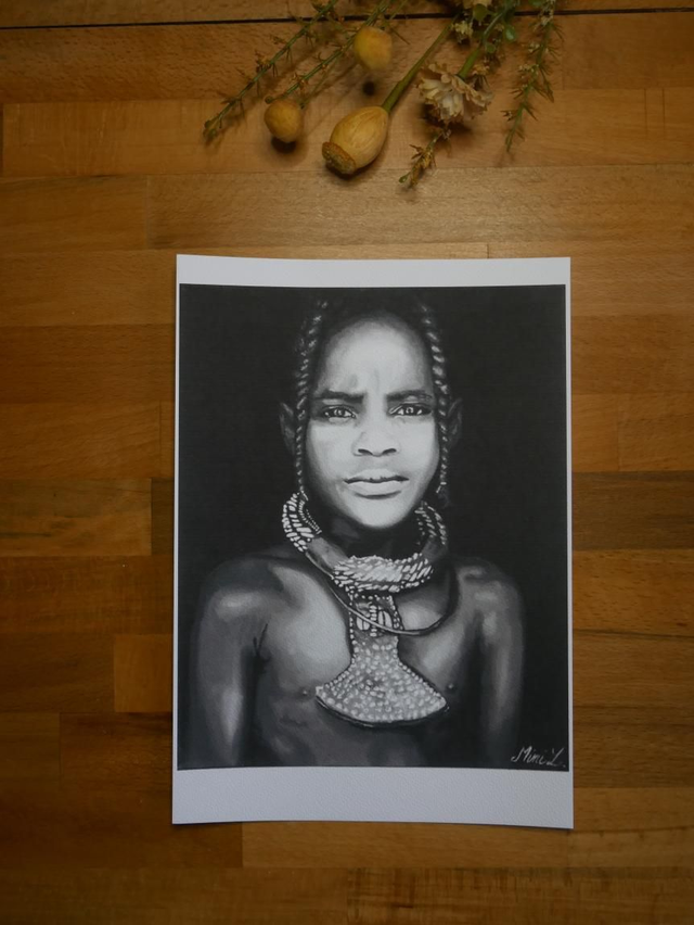 Artprint "Le petit africain"