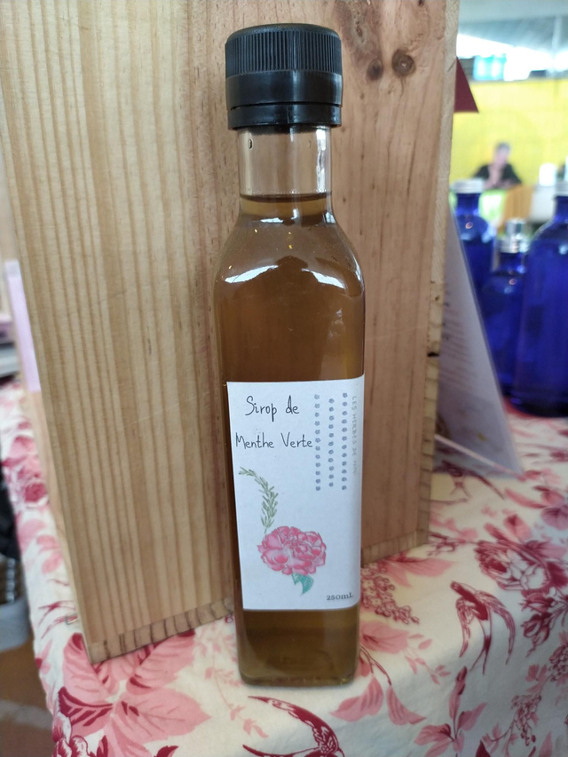 Sirop Menthe Verte