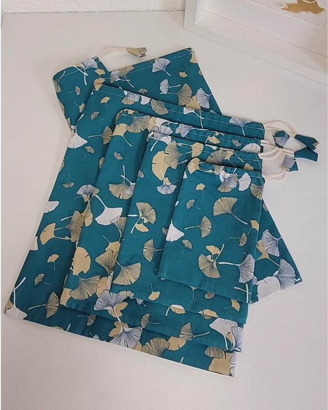 Sacs à vrac, lot de 5