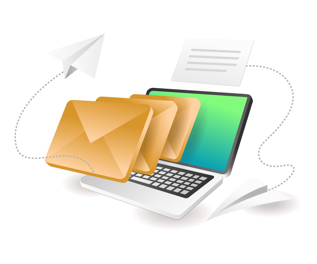 Réception et scan de votre courrier postal (6 mois)