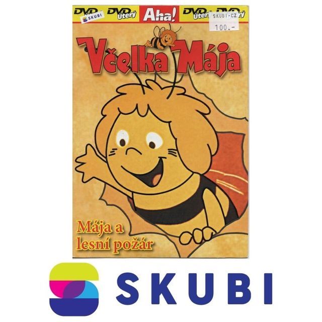 DVD Včelka Mája - Mája a lesní požár - česky, slovensky