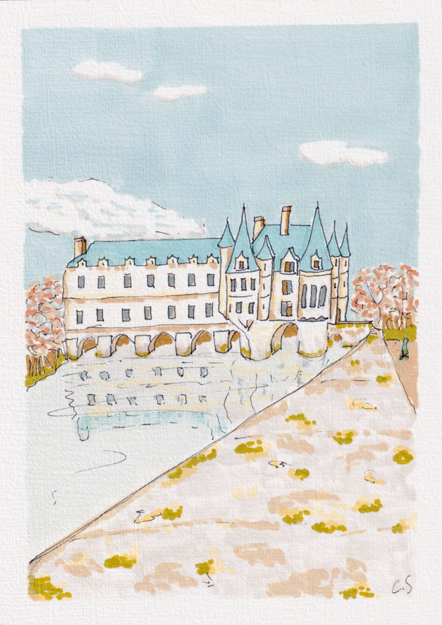 Ambiance féerique à Chenonceau