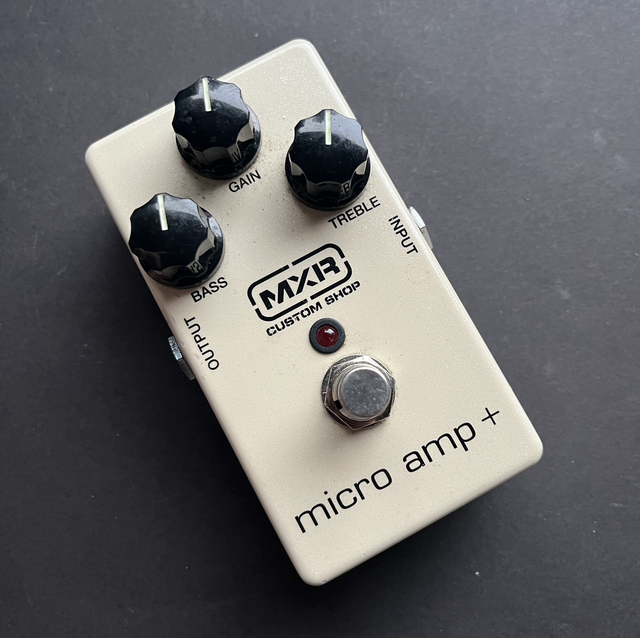 MXR CUSTOM SHOP Micro Amp PLUS ... +26 dB of GAIN Booster / Overdrive / Distortion (CSP233 Micro Amp+)