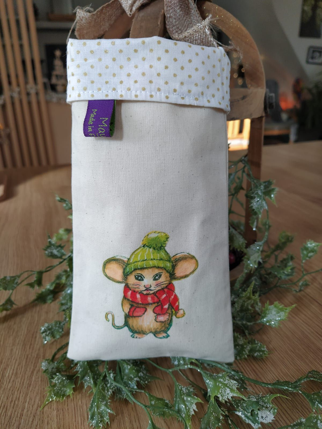 Etui à lunettes / téléphone - Souris