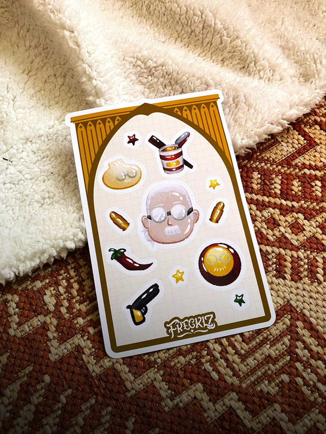 Convenience Store Sticker Sheet