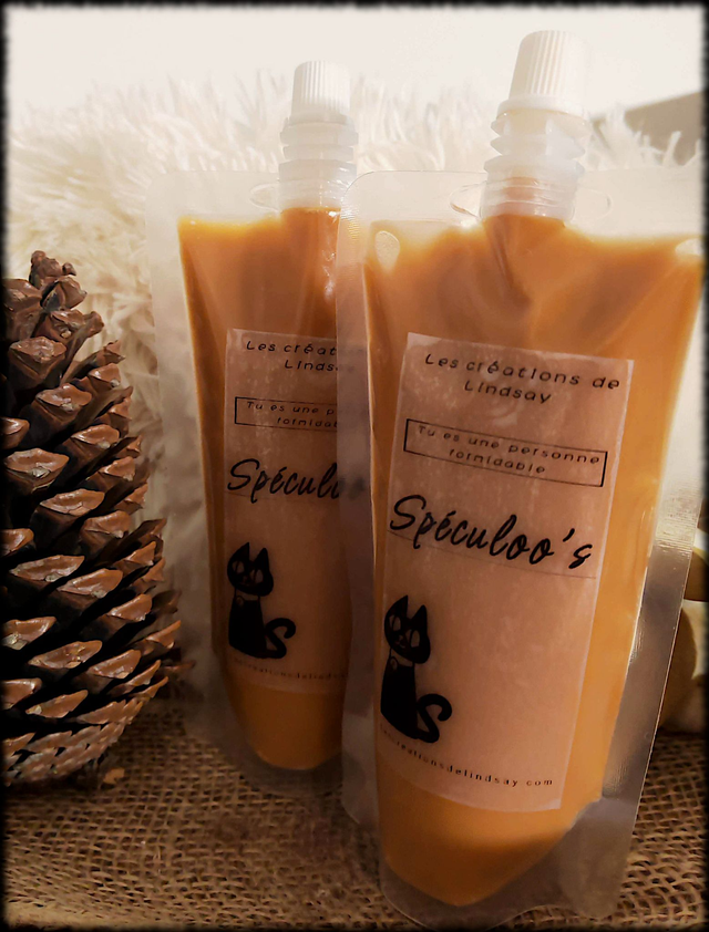 Fondant parfumé compressible Speculoo&#039;s - Squeezable wax 