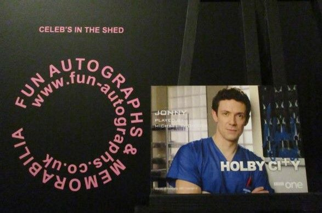 Michael Thomson (Jonny) Authentic Autographed Holby City 6x4 Cast Card