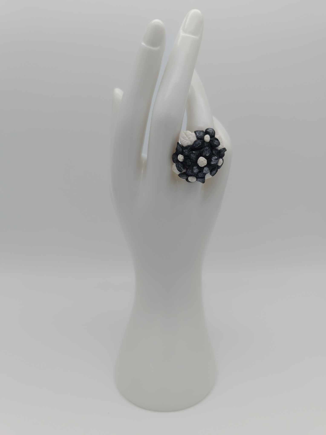 Bague en porcelaine froide Solanum 