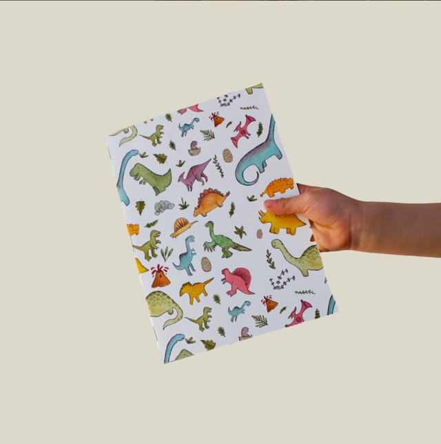 Llibreta Dinosaures