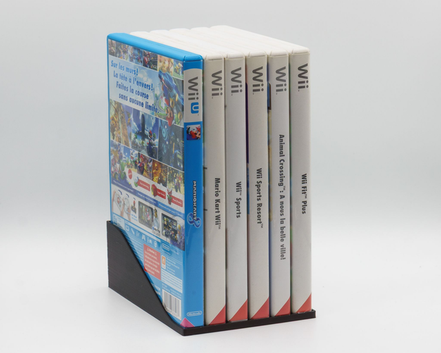 Support pour boîtiers de DVD standard (Film, Wii, Wii U, PS4, PS5, etc...)