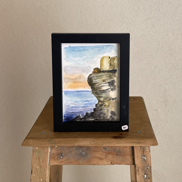 Aquarelle - Bonifacio // 1