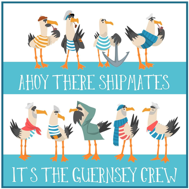 101 CARD - AHOY THERE SHIPMATES