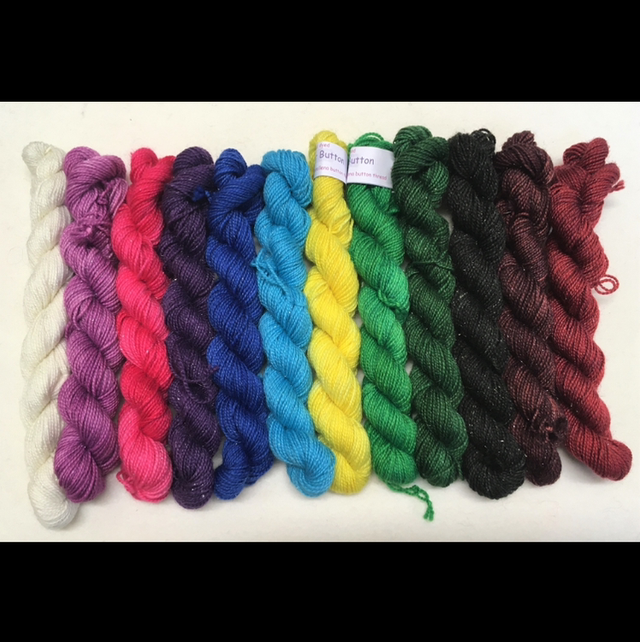 4ply Merino Nylon Sparkle Mini Skein