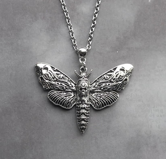 Death's Head Moth Necklace (Large)