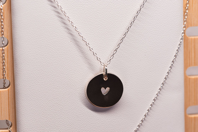 Pendentif Coeur en argent