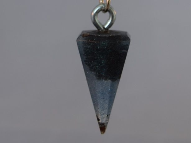 Els zaadje in hars Sleutelhanger