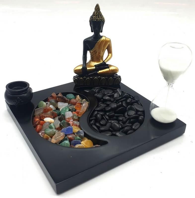 Jardin Zen "Ying & Yang Sablier"
