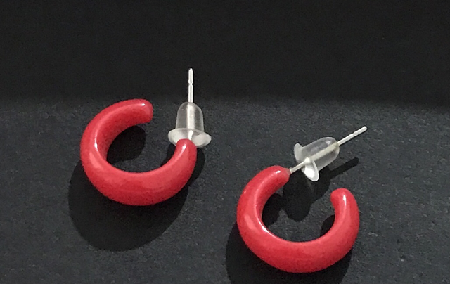 Children-Adult Studs -Red - CASER08